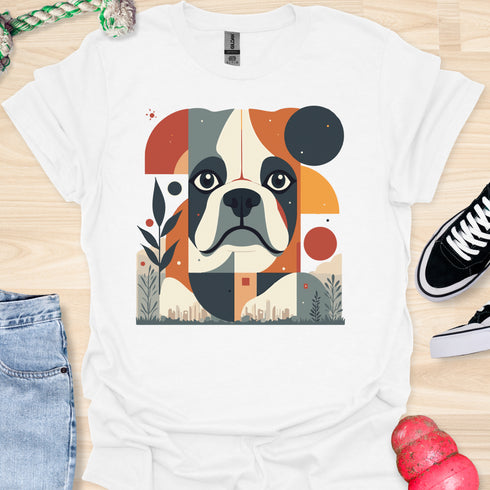 Life is better with a bulldog - V2 - Artistic T-Shirt